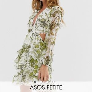 ASOS Petite Long Sleeve w/ cluster embellishment